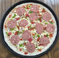 پیتزا پپرونی (کمی تند) دونفره